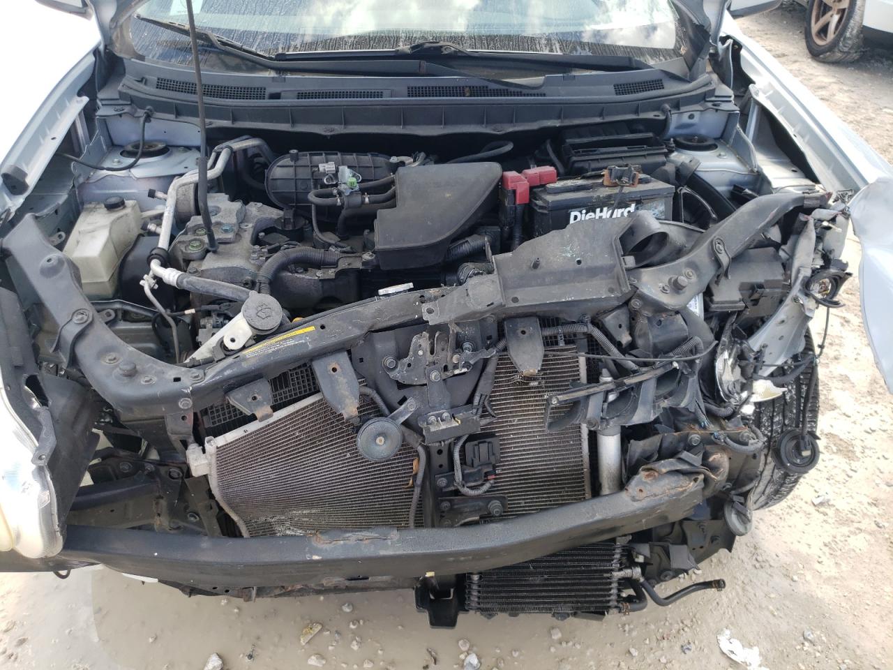 2013 Nissan Rogue VIN JN8AS5MV0DW125718 Copart auction photo, front end / minor dent/scratches damage thumbnail 12