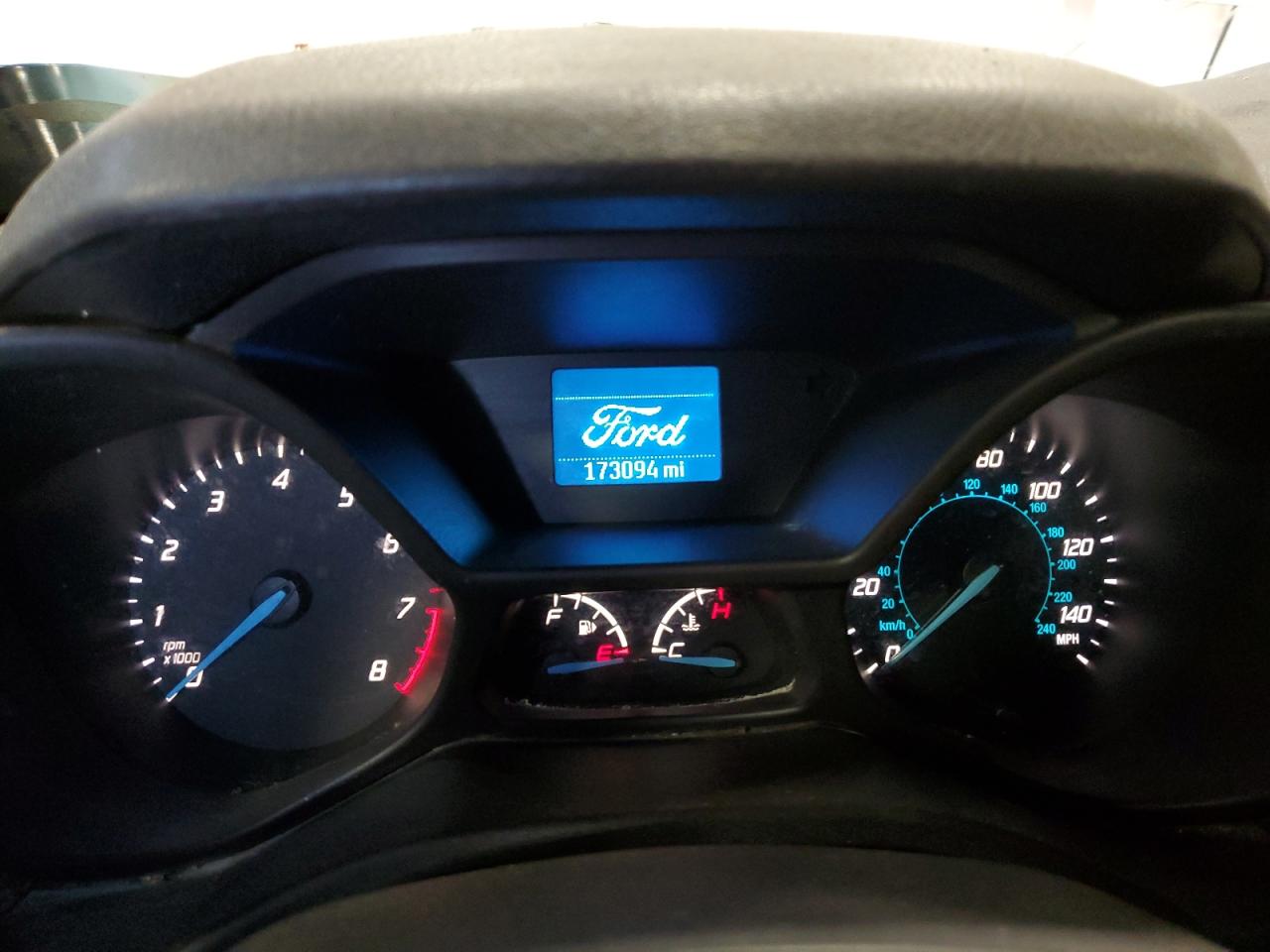 2016 Ford Transit VIN NM0LS7E71G1251861 Copart auction photo, front end damage thumbnail 9
