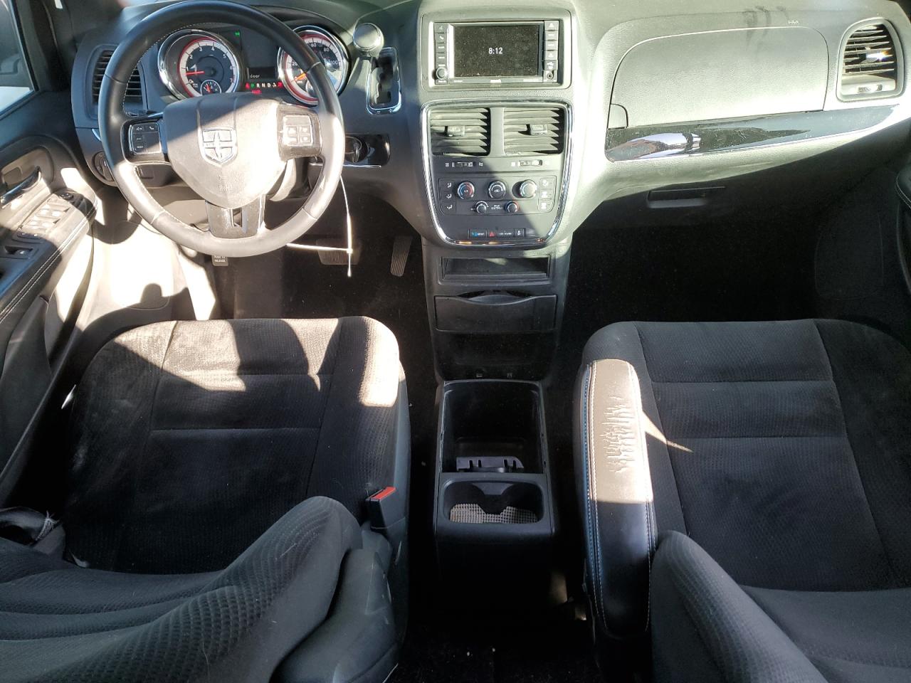 2017 Dodge Caravan VIN 2C4RDGBG4HR655617 Copart auction photo, rear end damage thumbnail 8