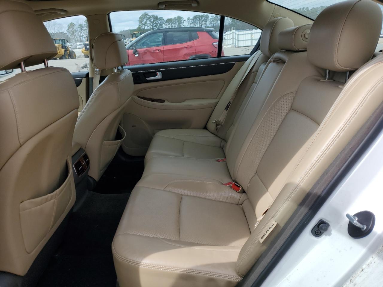 2012 Hyundai Genesis VIN KMHGC4DD4CU184538 Copart auction photo, side damage thumbnail 10