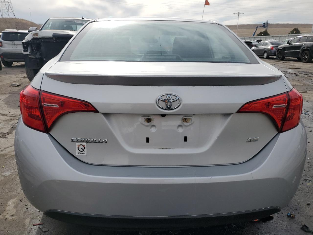 2019 Toyota Corolla VIN 5YFBURHE3KP880427 Copart auction photo, front end / side damage thumbnail 6