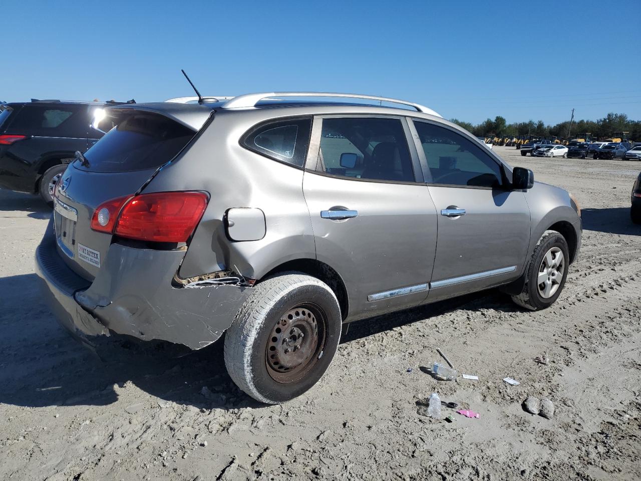 2014 Nissan Rogue VIN JN8AS5MTXEW620783 Copart auction photo, rear end damage thumbnail 3