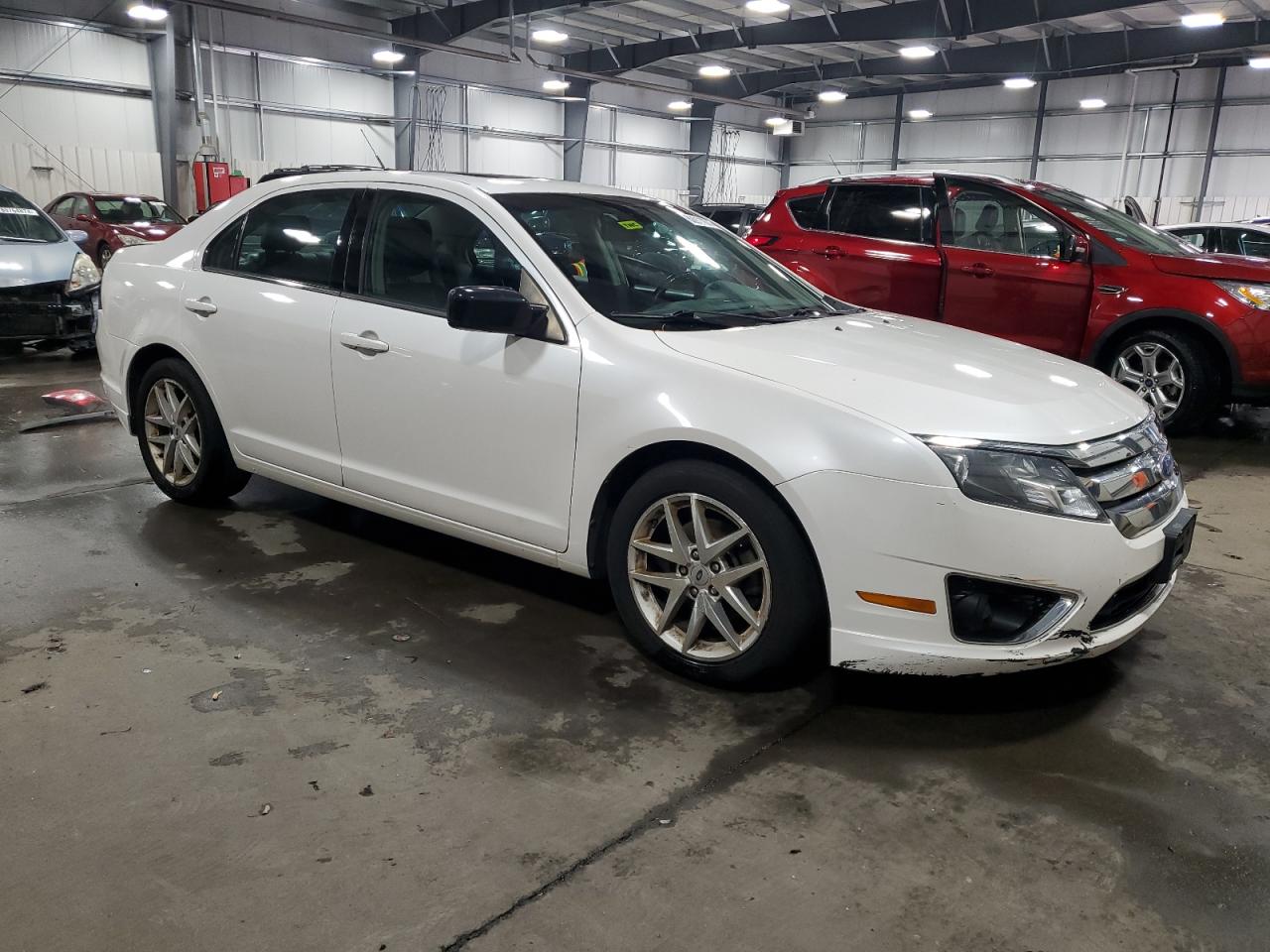 2012 Ford Fusion VIN 3FAHP0JA5CR256540 Copart auction photo, rear end damage thumbnail 4