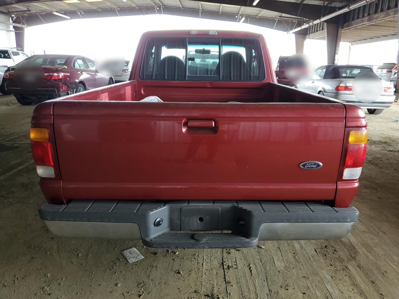 1998 Ford Ranger VIN 1FTYR14U9WPB65234 Copart auction photo, side damage thumbnail 6