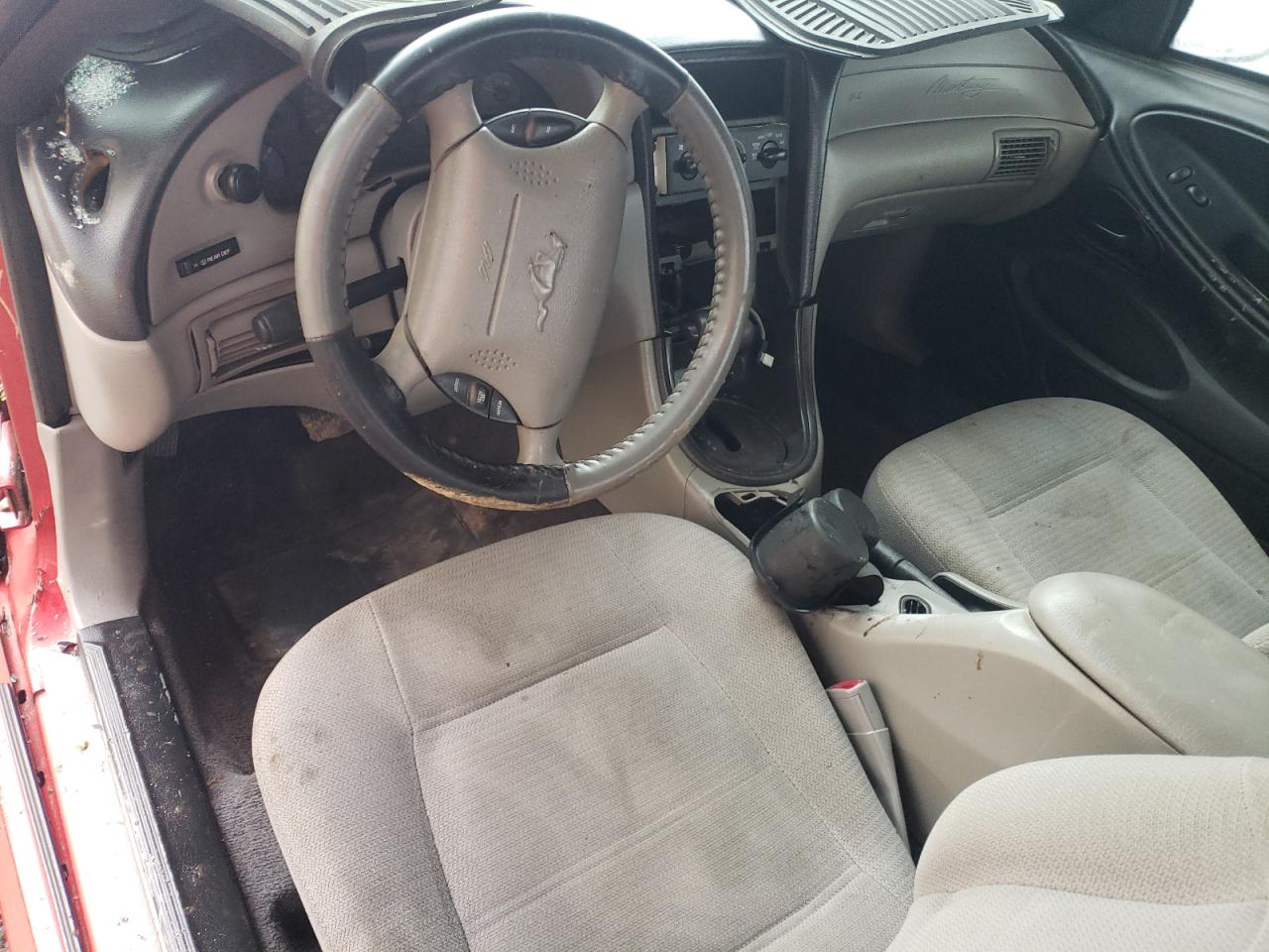 2000 Ford Mustang VIN 1FAFP4445YF235471 Copart auction photo, all over damage thumbnail 8