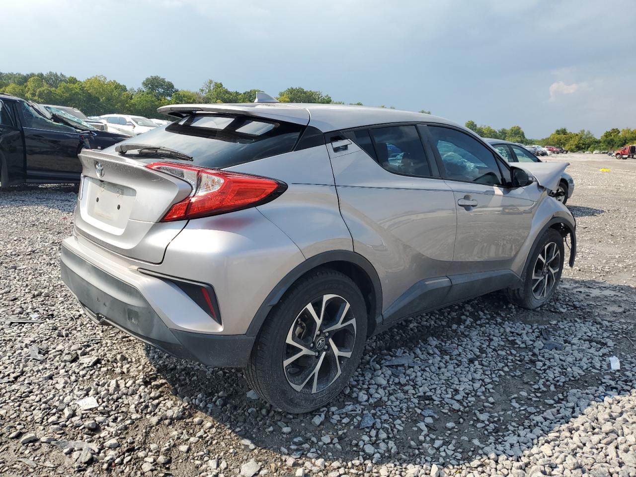 2018 Toyota C-HR VIN NMTKHMBX0JR029305 Copart auction photo, front end damage thumbnail 3