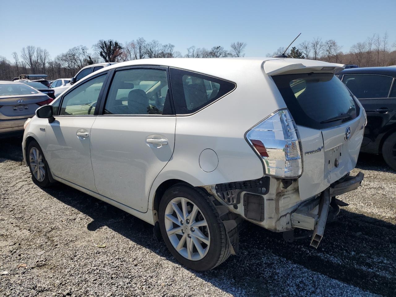2012 Toyota Prius VIN JTDZN3EU9C3131050 Copart auction photo, rear end damage thumbnail 2