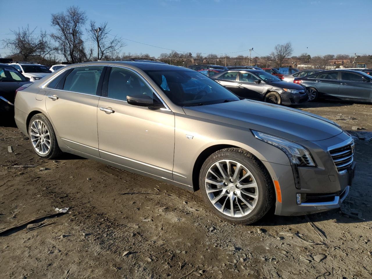 2017 Cadillac CT6 VIN 1G6KF5RS7HU150770 Copart auction photo, rear end damage thumbnail 4