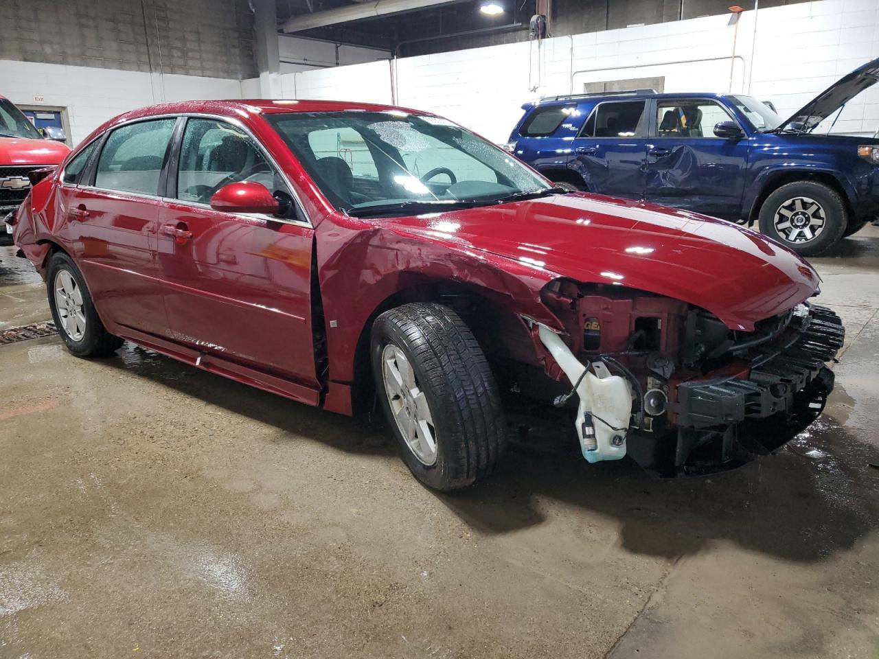 2009 Chevrolet Impala VIN 2G1WT57K491189073 Copart auction photo, front end / rear end damage thumbnail 4