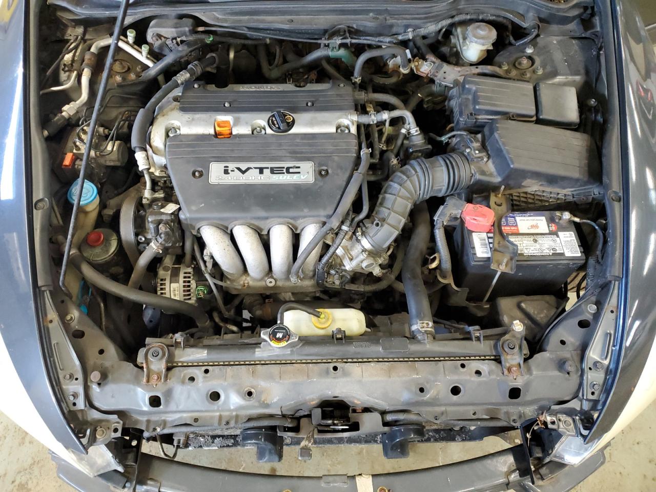 2007 Honda Accord VIN 1HGCM56357A006057 Copart auction photo, front end / rear end damage thumbnail 11
