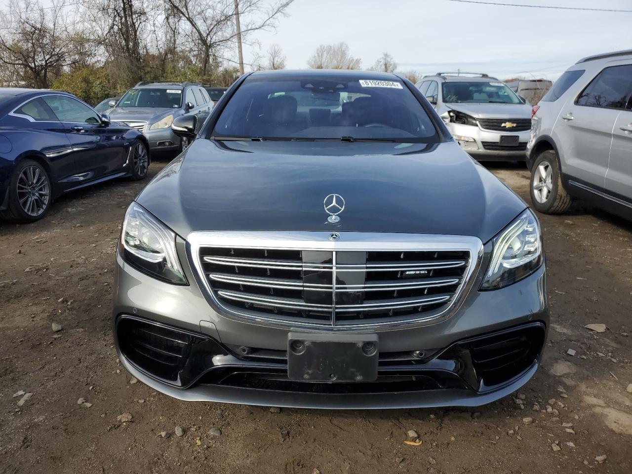 2018 Mercedes-Benz S-klasse VIN WDDUG8JB8JA396370 Copart auction photo, side / rear end damage thumbnail 5