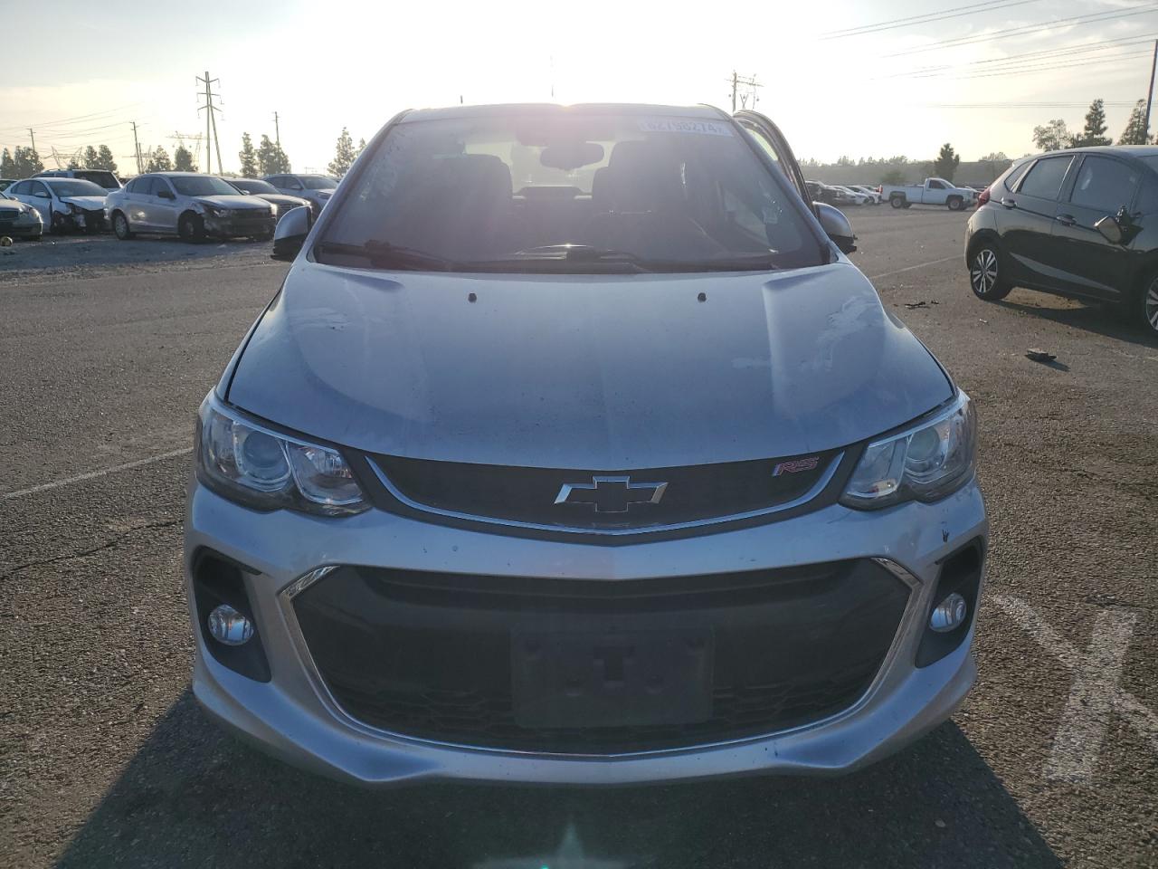2020 Chevrolet Sonic VIN 1G1JD5SB9L4110698 Copart auction photo, side damage thumbnail 5