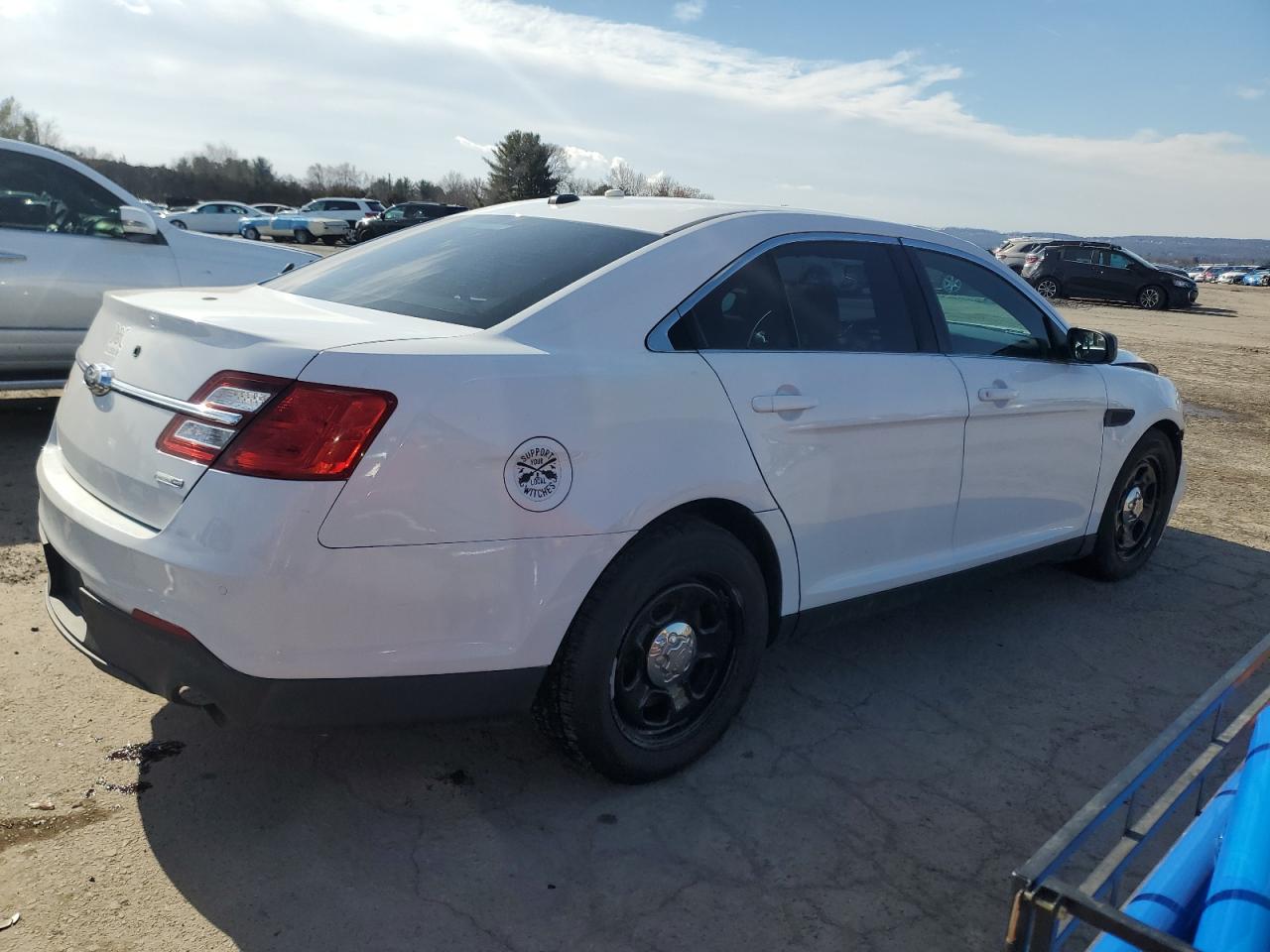 2013 Ford Taurus VIN 1FAHP2M88DG148698 Copart auction photo, front end / side damage thumbnail 3
