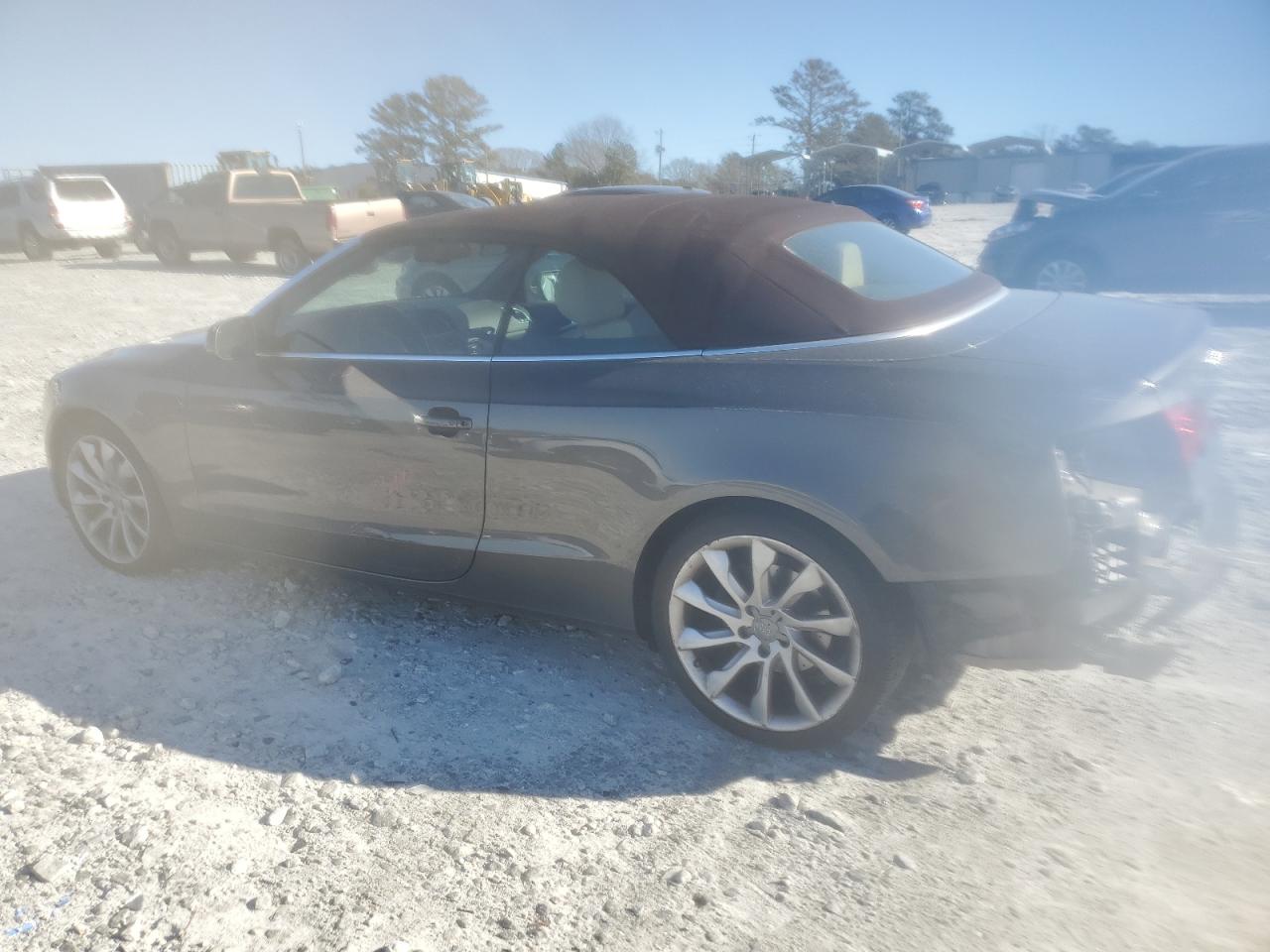 2014 Audi A5 VIN WAUJFAFH6EN008486 Copart auction photo, rear end / side damage thumbnail 2