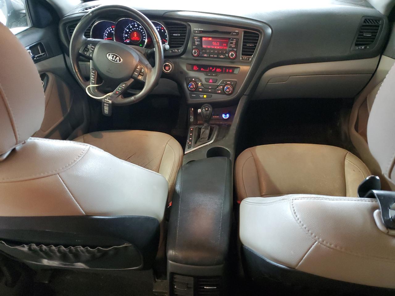 2013 KIA Optima VIN 5XXGN4A72DG107994 Copart auction photo, front end damage thumbnail 8