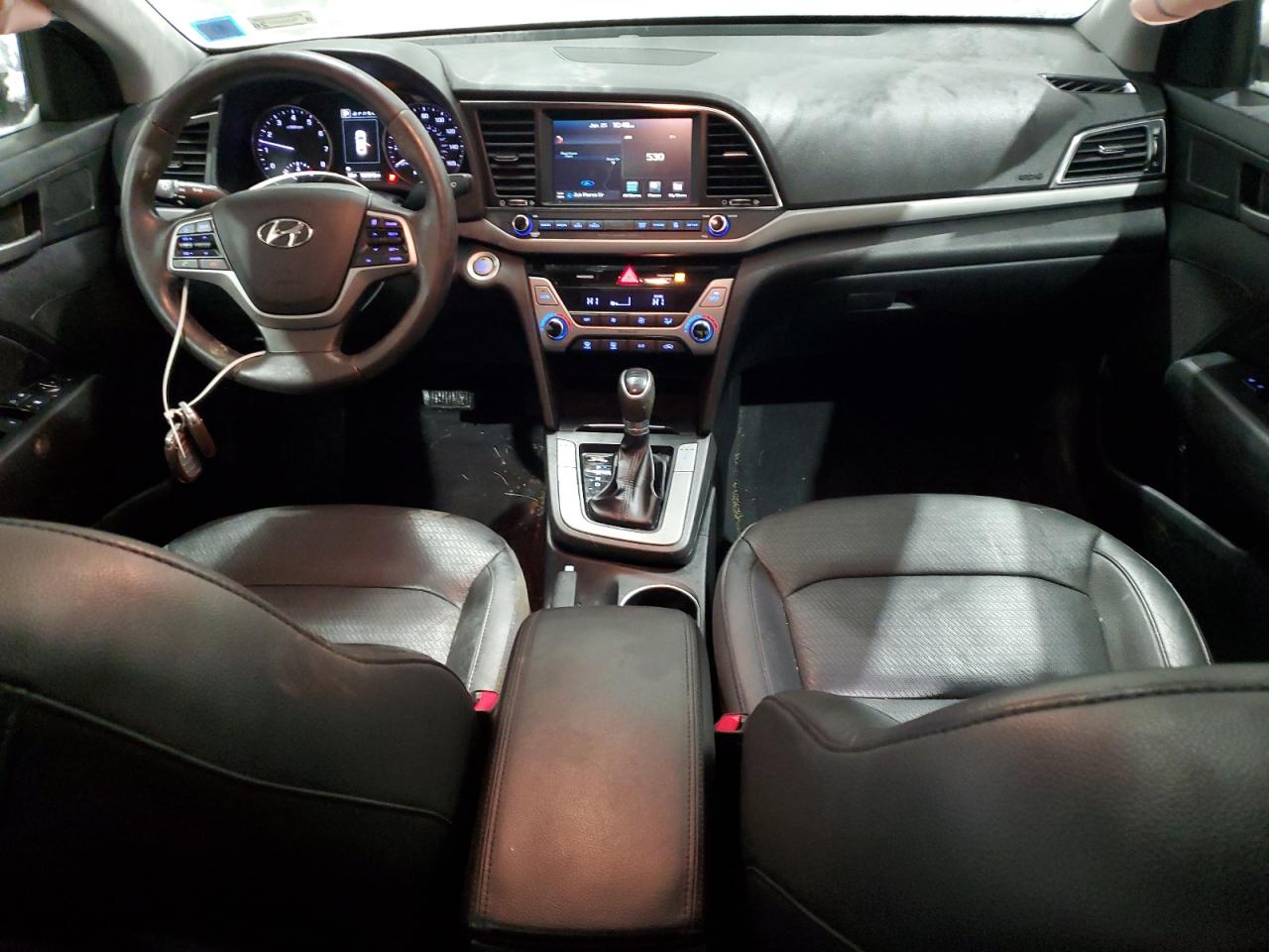 2017 Hyundai Elantra VIN 5NPD84LF6HH000522 Copart auction photo, rear end damage thumbnail 8