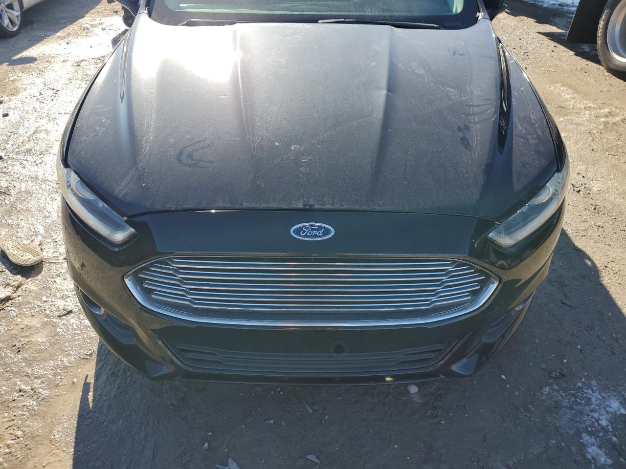 2014 Ford Fusion VIN 3FA6P0H77ER102206 Copart auction photo, rear end / front end damage thumbnail 11