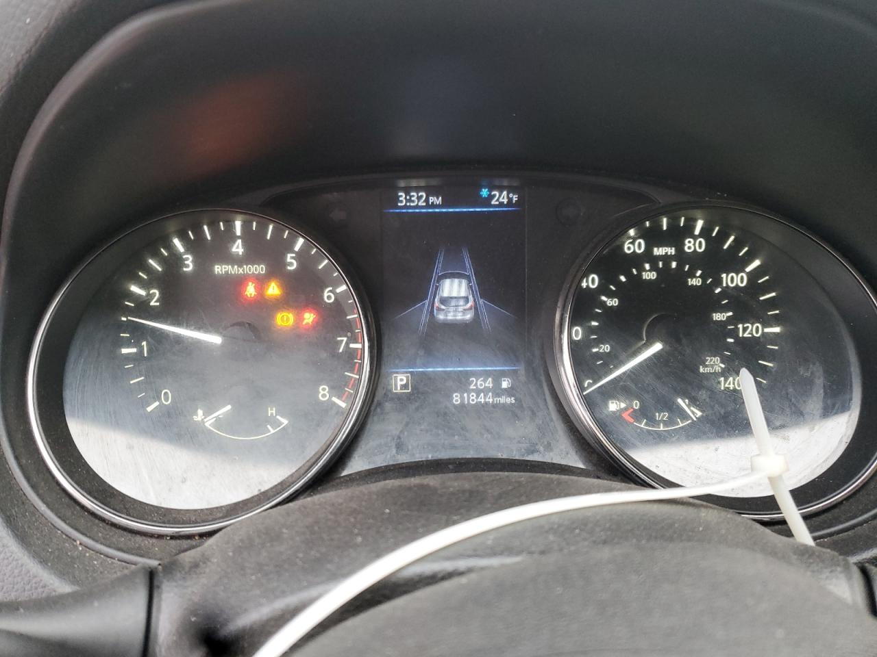 2019 Nissan Rogue VIN JN1BJ1CRXKW345805 Copart auction photo, side / rear end damage thumbnail 9