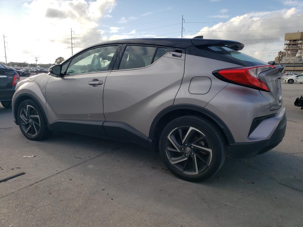 2020 Toyota C-HR VIN NMTKHMBX8LR116839 Copart auction photo, side damage thumbnail 2