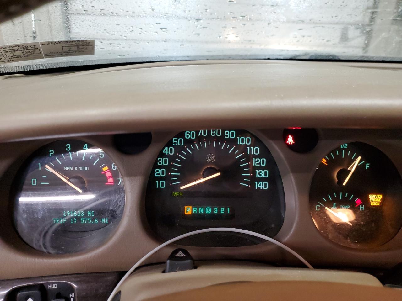 2004 Buick LeSabre VIN 1G4HR54K244139137 Copart auction photo, side / front end damage thumbnail 9