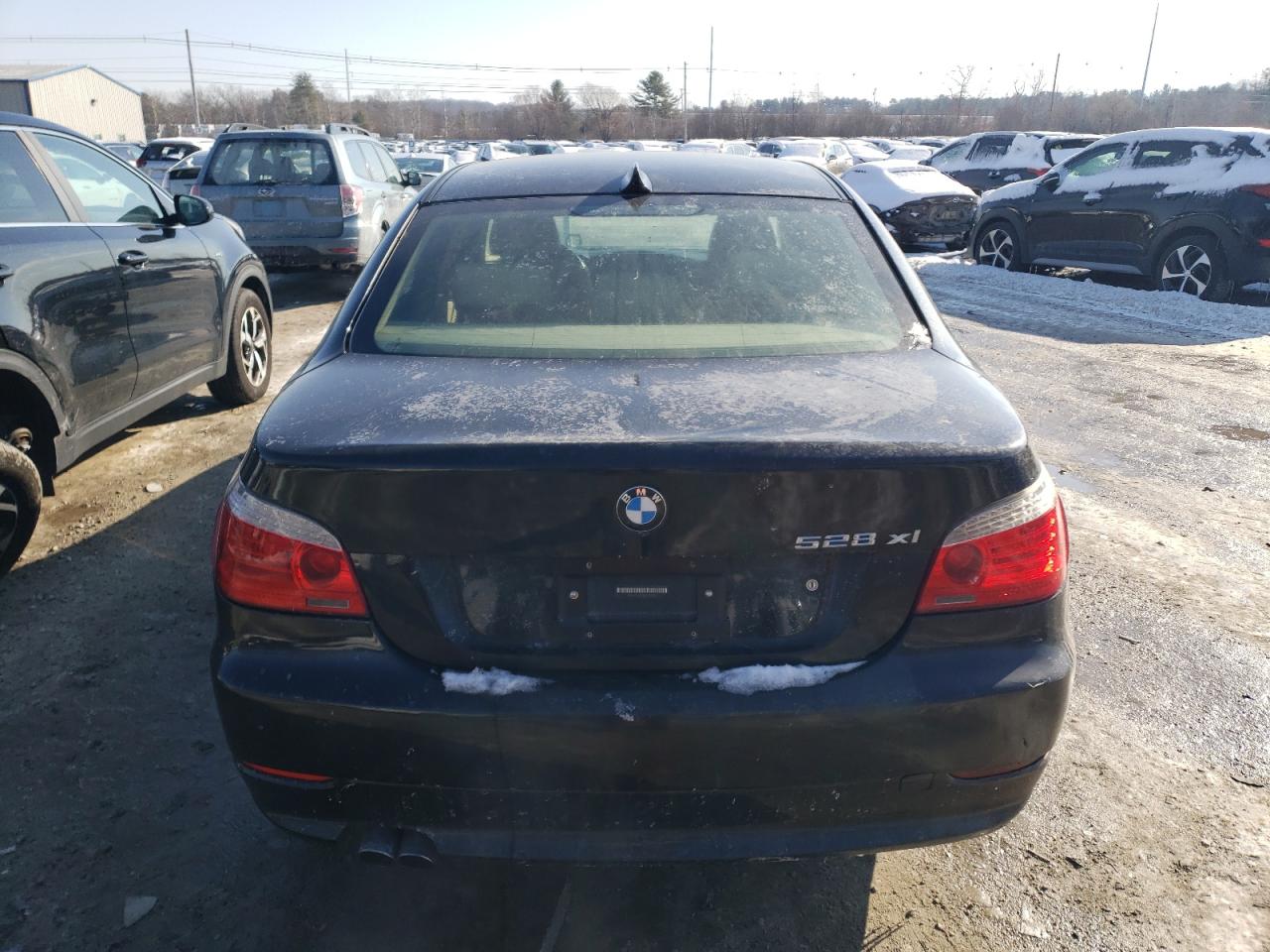 2008 BMW 5er VIN WBANV13538CZ55922 Copart auction photo, front end damage thumbnail 6