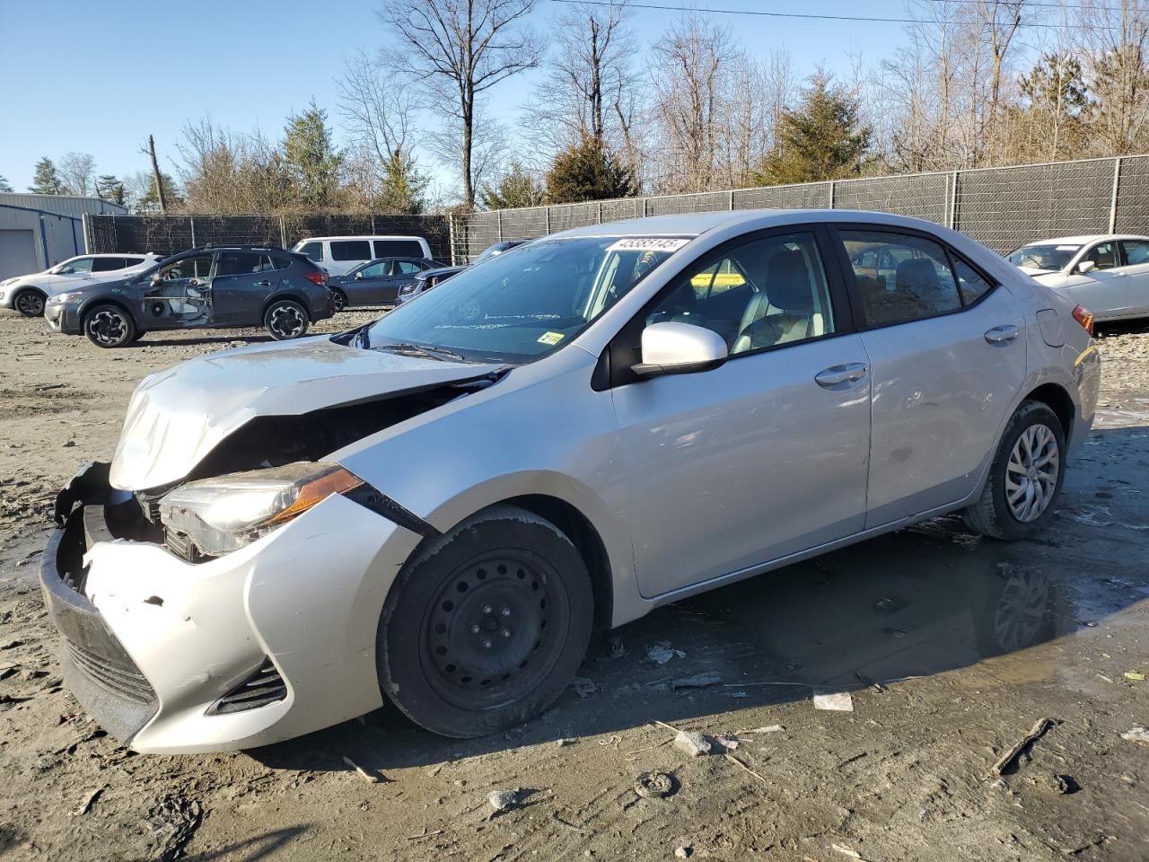 2018 Toyota Corolla VIN 2T1BURHE6JC122242
