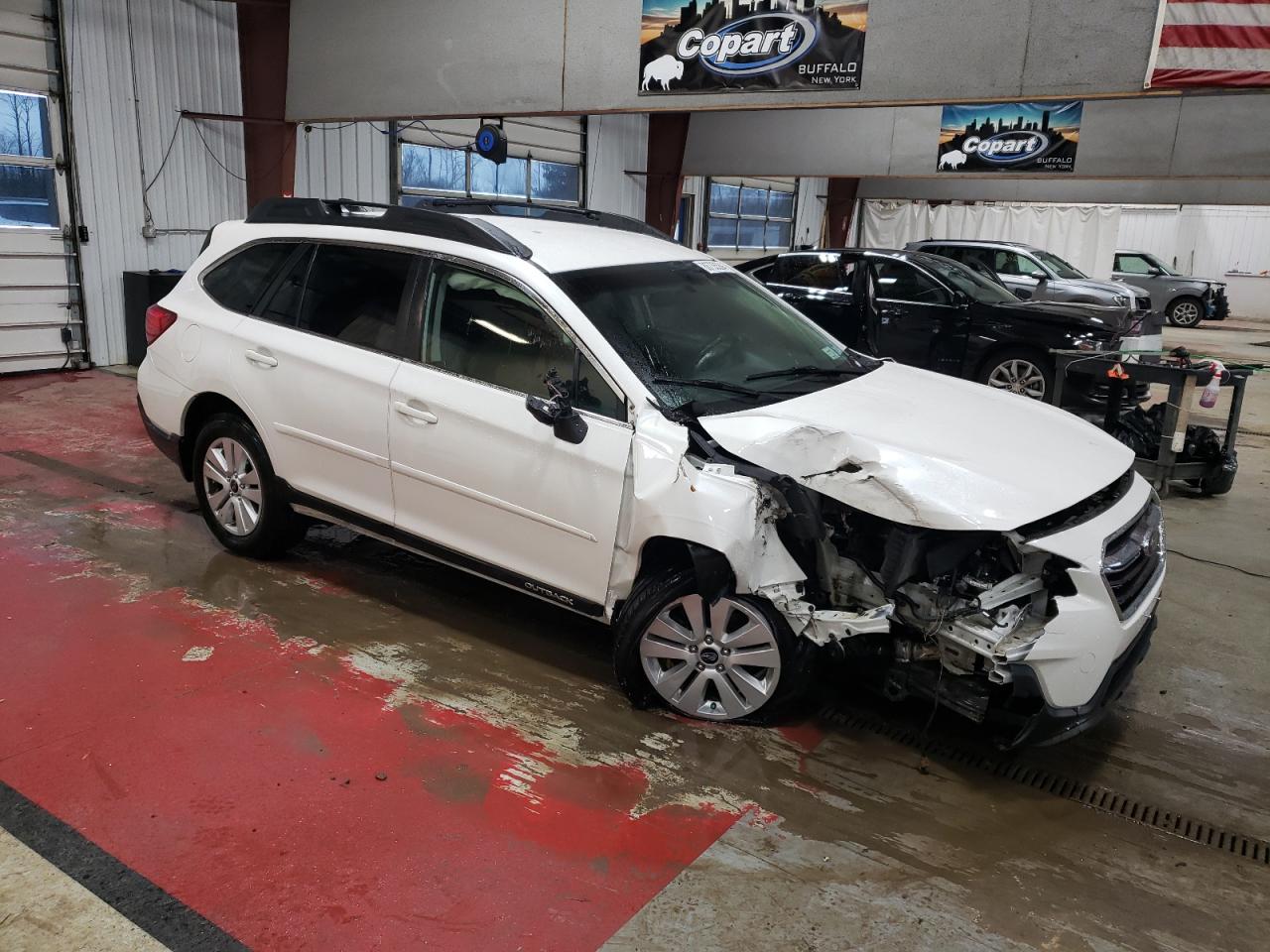 2018 Subaru Outback VIN 4S4BSACCXJ3295442 Copart auction photo, front end damage thumbnail 4
