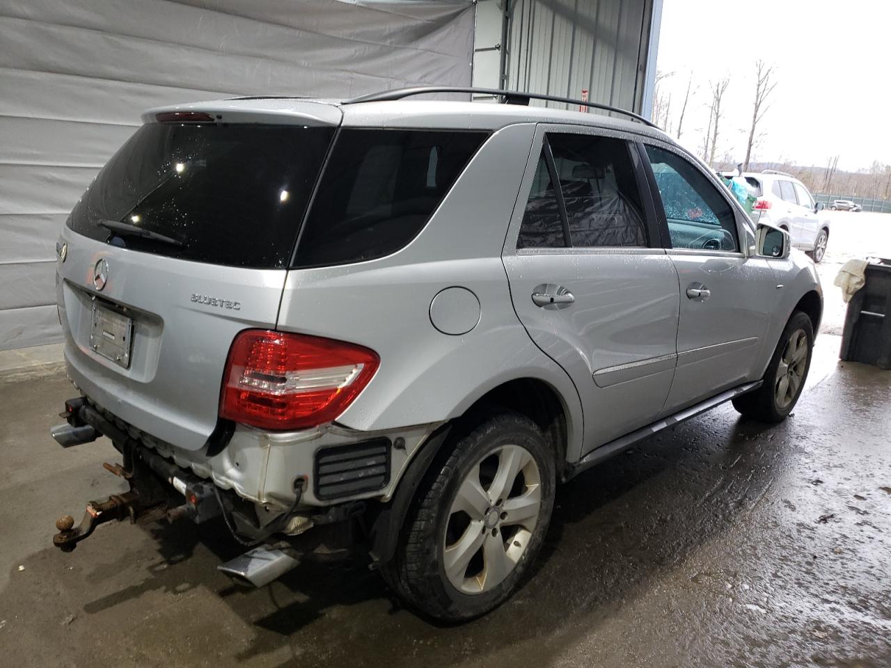 2011 Mercedes-Benz M-klasse VIN 4JGBB2FB6BA632338 Copart auction photo, rear end damage thumbnail 3