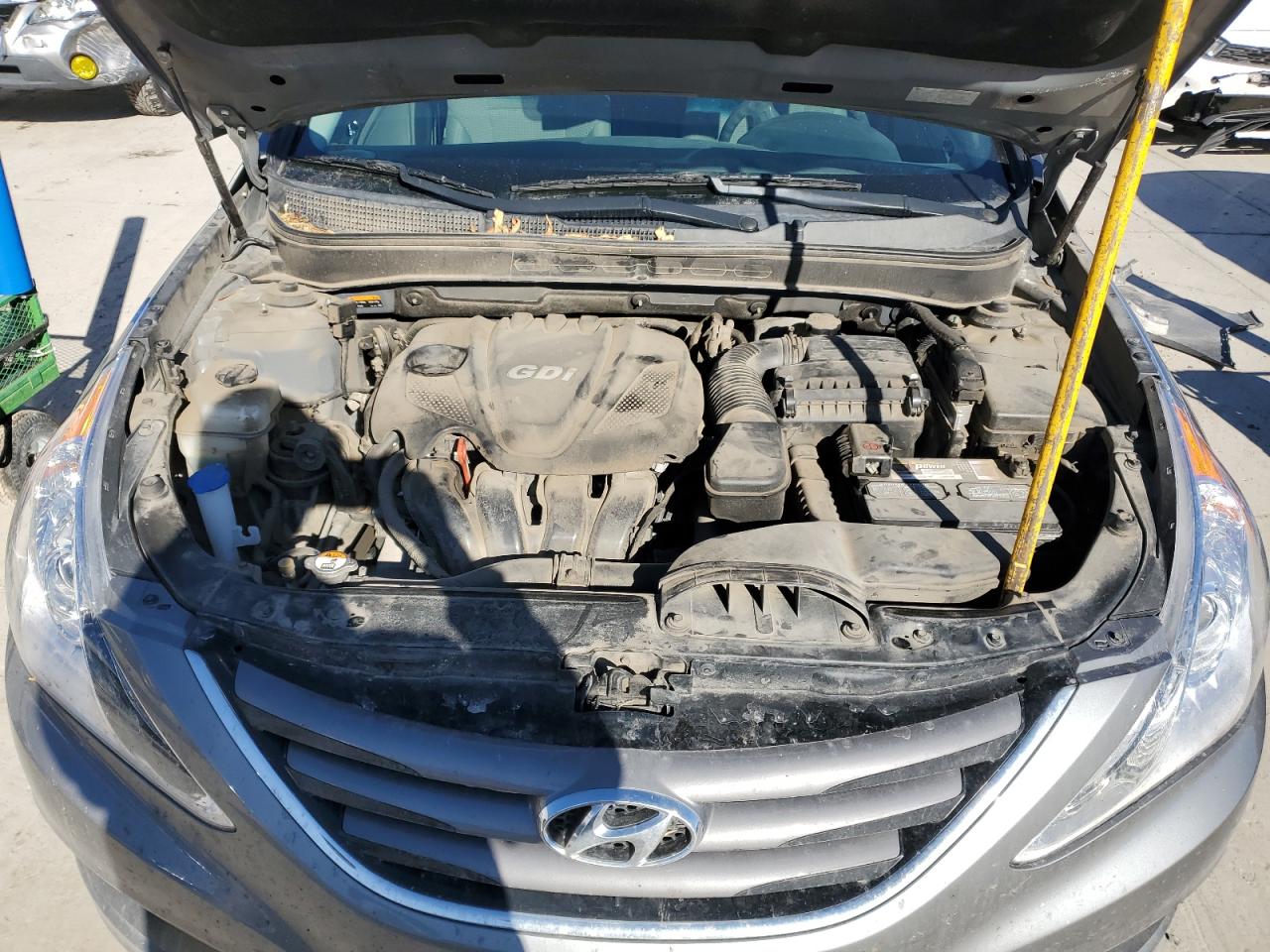 2014 Hyundai Sonata VIN 5NPEB4AC5EH893406 Copart auction photo, rear end / side damage thumbnail 11