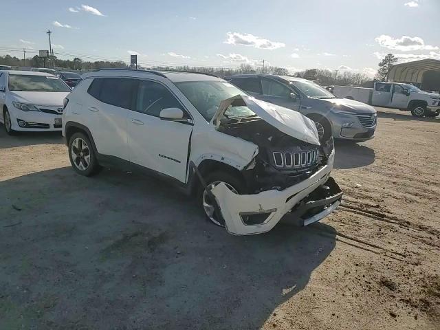 2021 Jeep Compass VIN 3C4NJDCB0MT602879 Copart auction photo, front end / side damage thumbnail 11