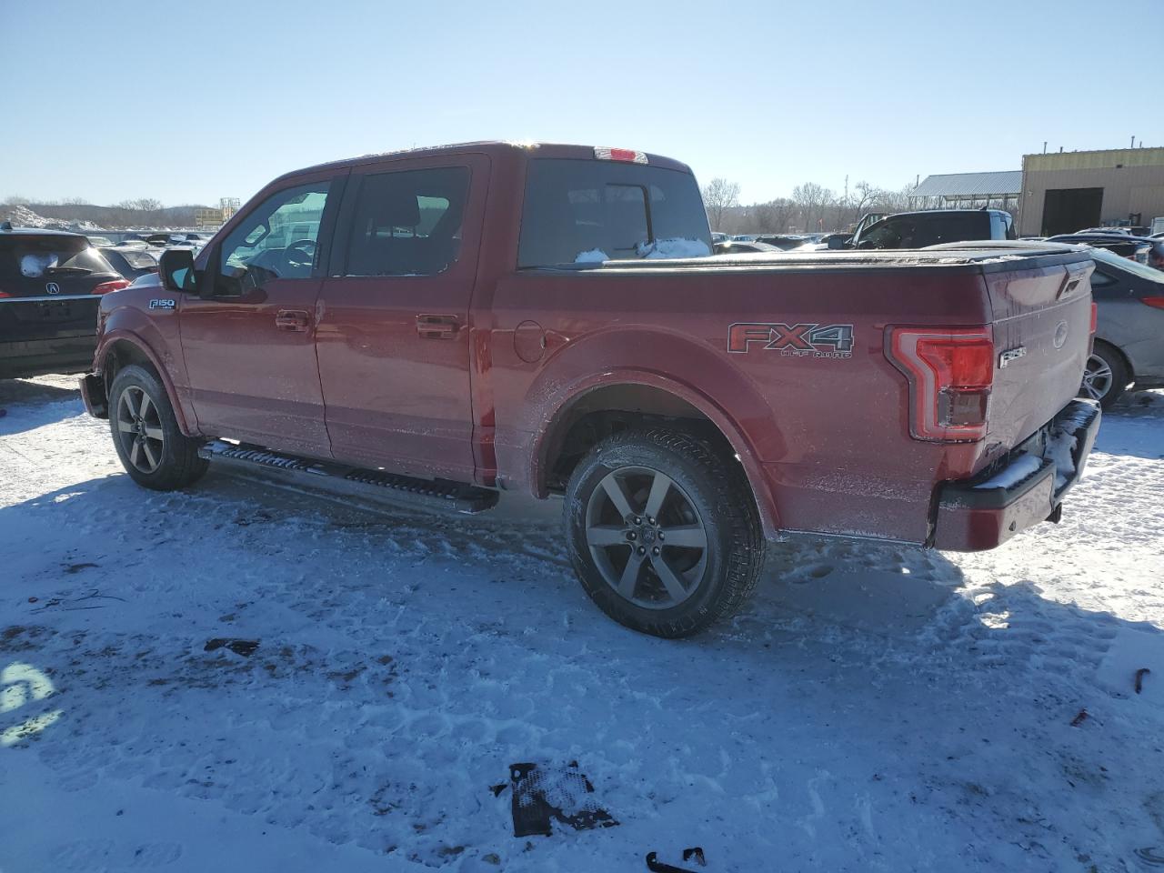 2016 Ford F-150 VIN 1FTEW1EG5GKE43677 Copart auction photo, front end damage thumbnail 2