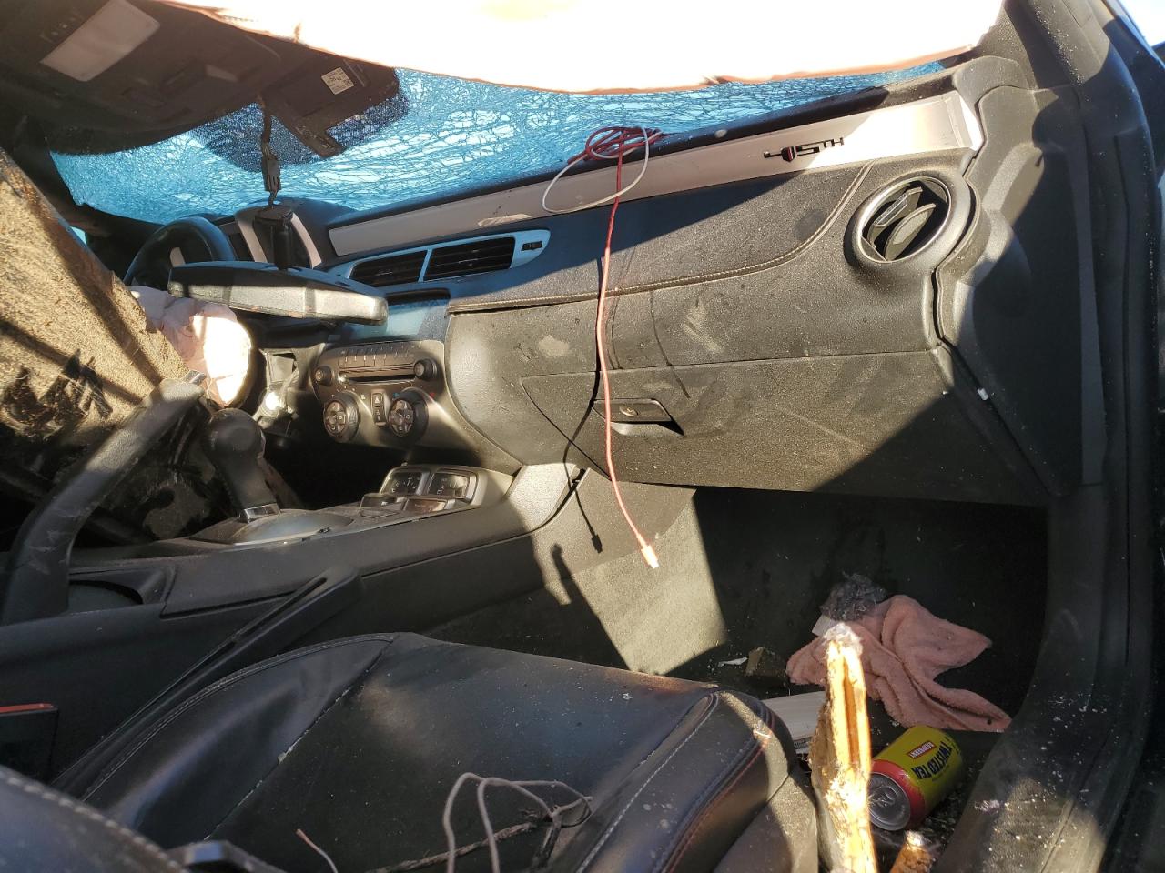 2012 Chevrolet Camaro VIN 2G1FK1EJ4C9131236 Copart auction photo, front end / undercarriage damage thumbnail 8