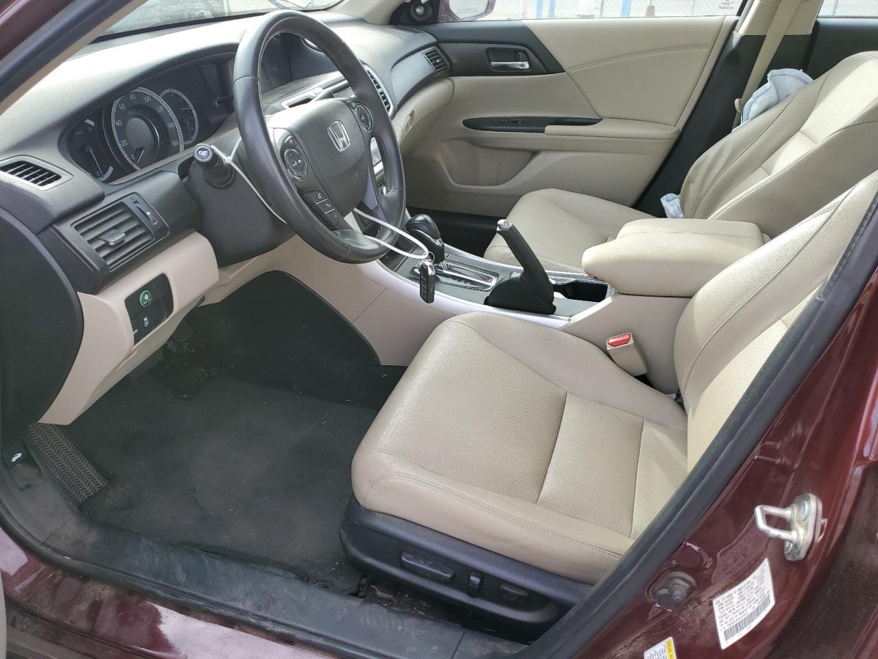 2014 Honda Accord VIN 1HGCR3F85EA035458 Copart auction photo, front end damage thumbnail 7