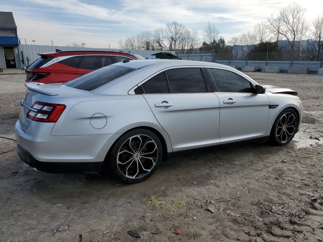 2015 Ford Taurus VIN 1FAHP2KT1FG167183 Copart auction photo, front end damage thumbnail 3