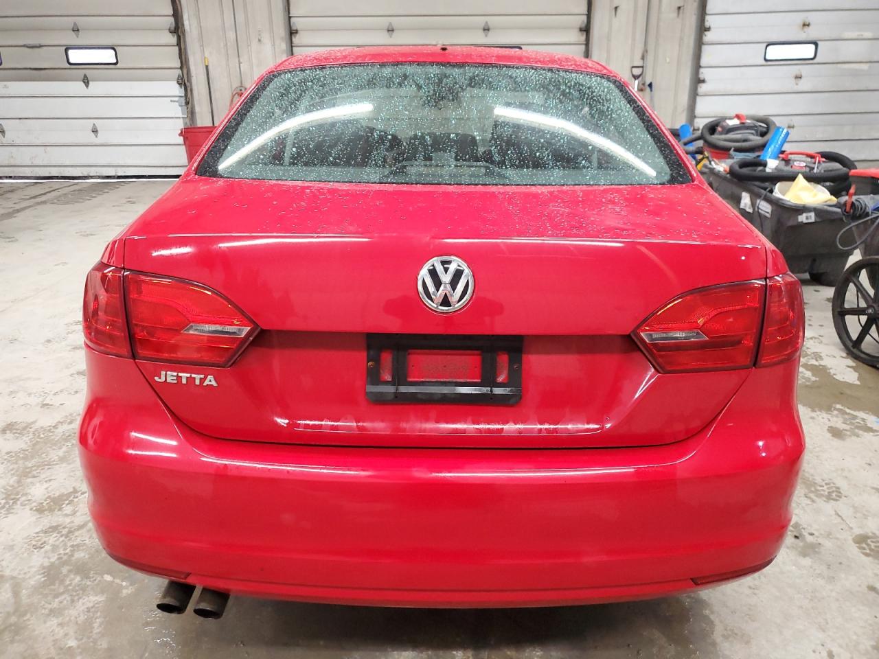 2014 Volkswagen Jetta VIN 3VW2K7AJ5EM332178 Copart auction photo, front end / side damage thumbnail 6