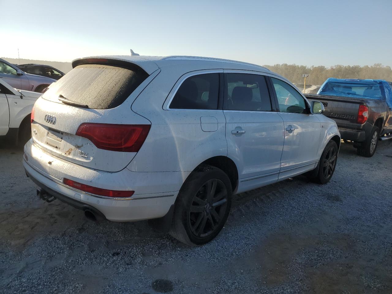 2015 Audi Q7 VIN WA1LGAFE6FD016121 Copart auction photo, water/flood damage thumbnail 3