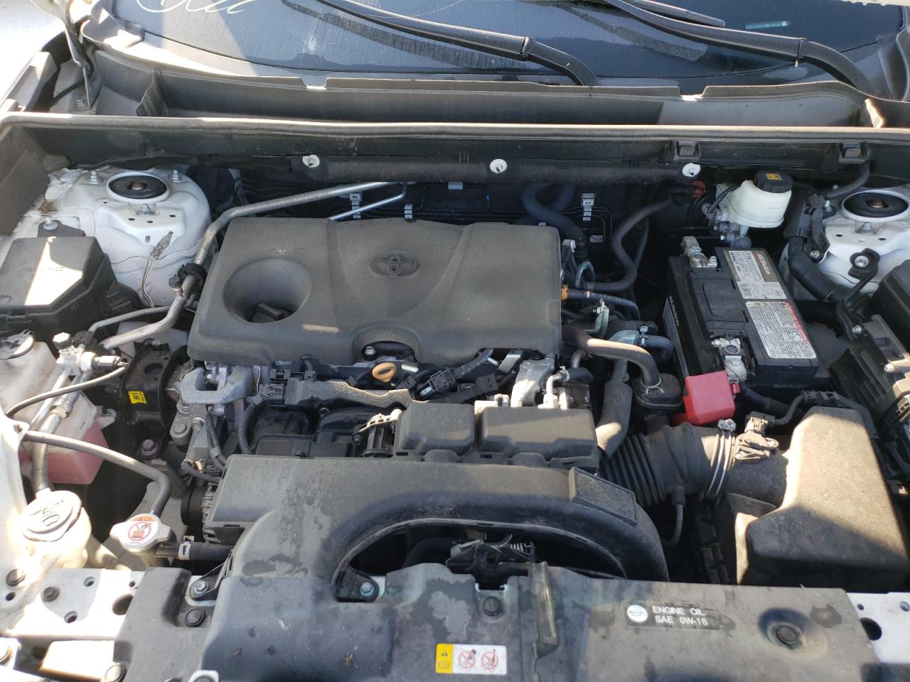 2021 Toyota RAV 4 VIN 2T3H1RFV9MW136183 Copart auction photo, side / front end damage thumbnail 13