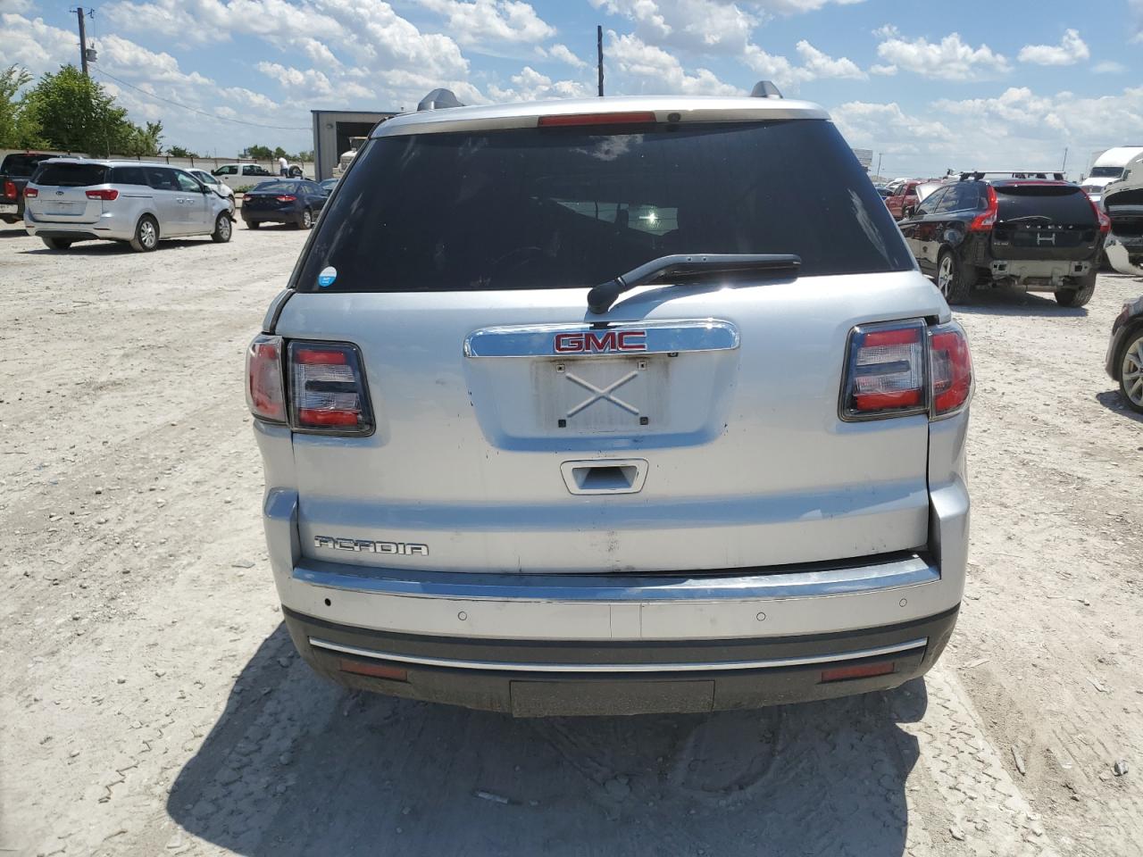 2015 GMC Acadia VIN 1GKKRRKD5FJ159347 Copart auction photo, front end damage thumbnail 6
