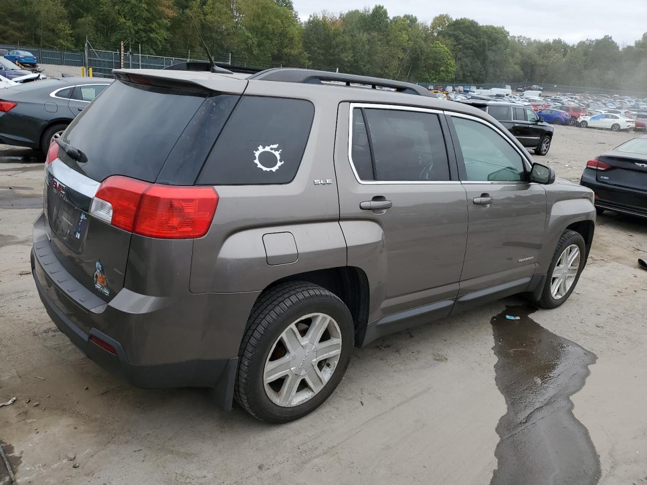 2011 GMC Terrain VIN 2CTFLTEC9B6222007 Copart auction photo, minor dent/scratches damage thumbnail 3
