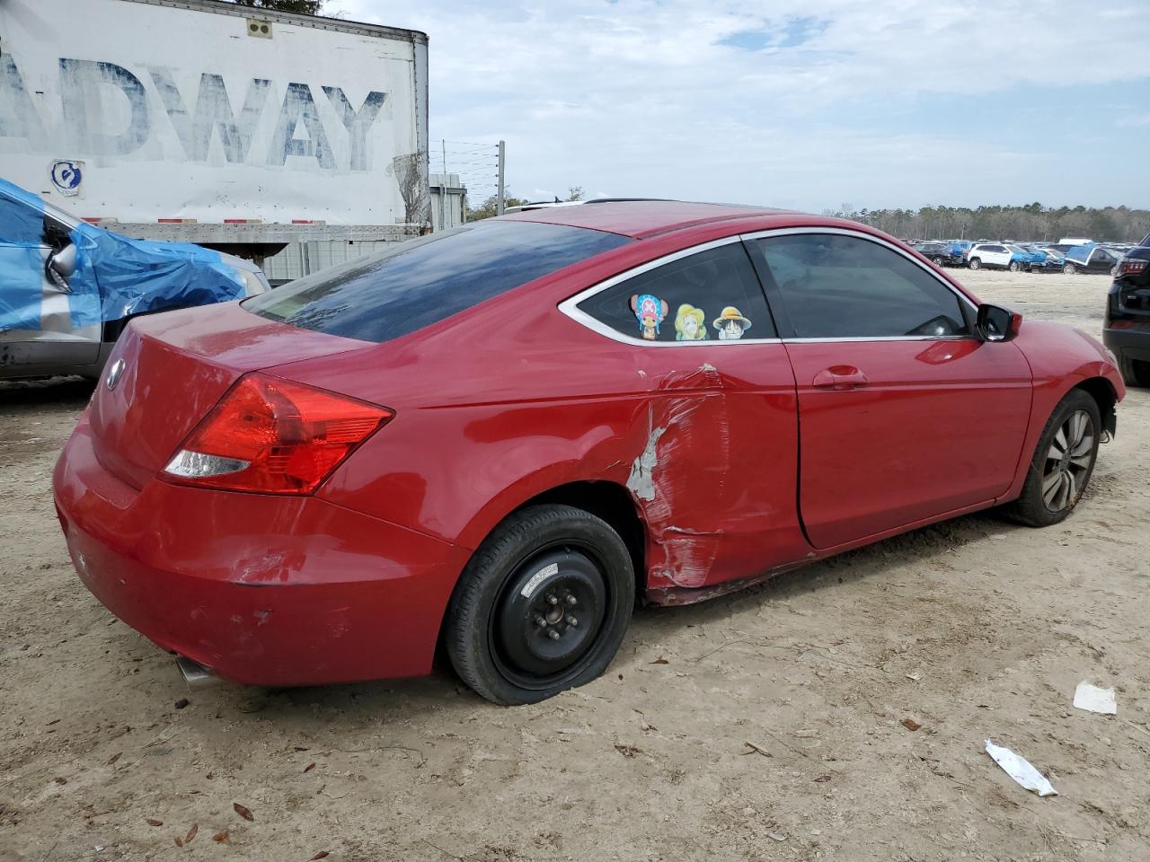 2012 Honda Accord VIN 1HGCS1B7XCA021218 Copart auction photo, front end / side damage thumbnail 3