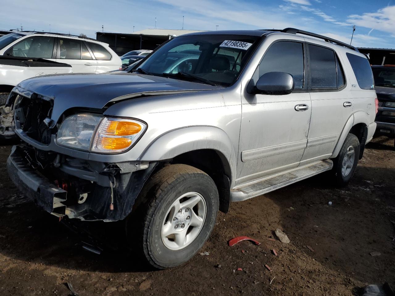 2002 Toyota Sequoia VIN 5TDBT44A82S069187