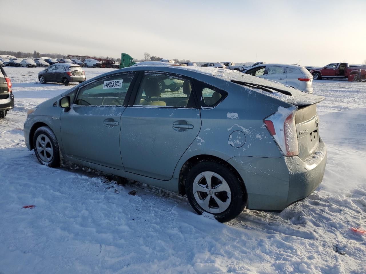 2012 Toyota Prius VIN JTDKN3DU9C5461066 Copart auction photo, front end damage thumbnail 2