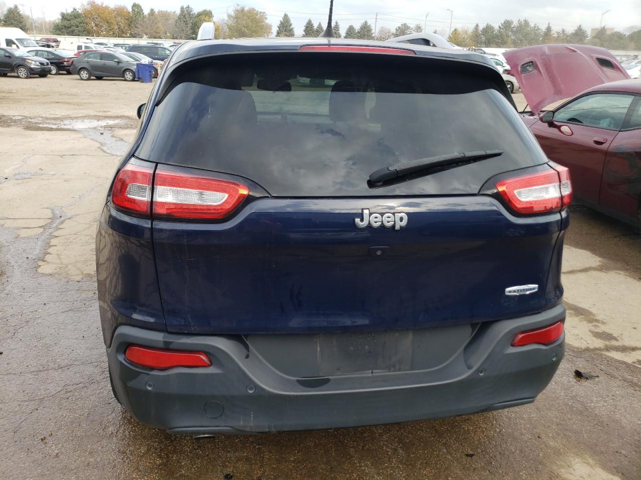 2016 Jeep Grand Cherokee VIN 1C4PJLCB5GW257625 Copart auction photo, front end damage thumbnail 6