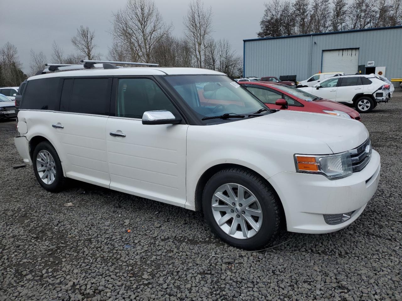 2012 Ford Flex VIN 2FMHK6CC6CBD19245 Copart auction photo, rear end damage thumbnail 4