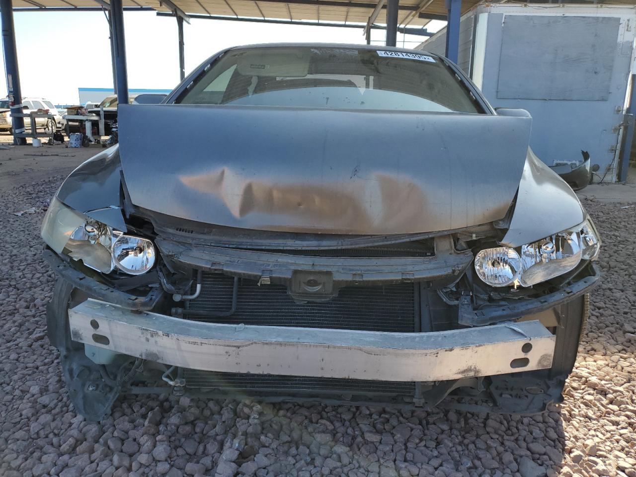 2007 Honda Civic VIN JHMFA36267S011342 Copart auction photo, front end / side damage thumbnail 5