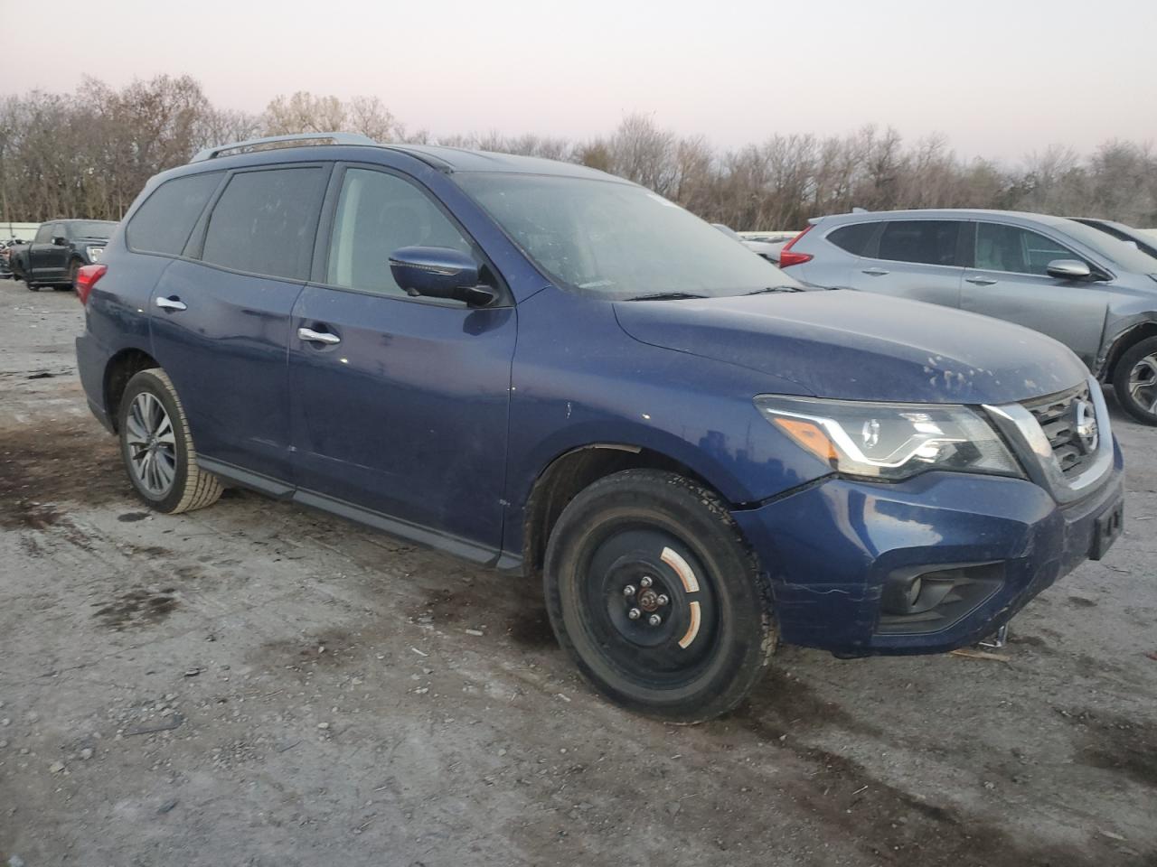 2020 Nissan Pathfinder VIN 5N1DR2CN0LC594467 Copart auction photo, front end / side damage thumbnail 4