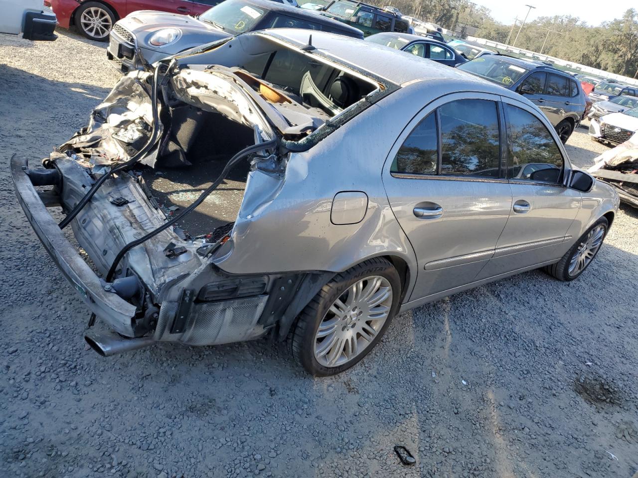 2006 Mercedes-Benz E-klasse VIN WDBUF56J96A818647 Copart auction photo, rear end damage thumbnail 3