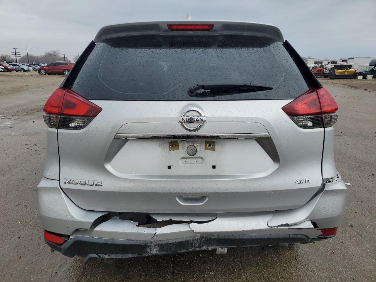 2017 Nissan Rogue VIN KNMAT2MV4HP528432 Copart auction photo, rear end / front end damage thumbnail 6