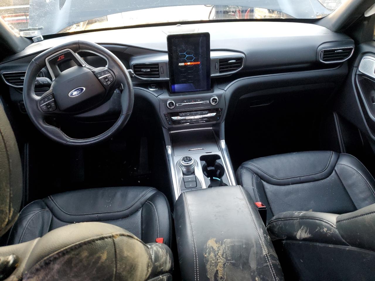 2020 Ford Explorer VIN 1FM5K8GC1LGA05956 Copart auction photo, all over damage thumbnail 8