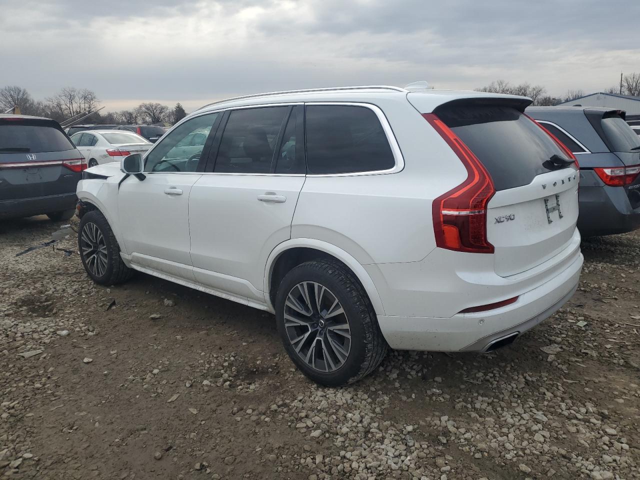 2020 Volvo XC90 VIN YV4A22PK8L1559373 Copart auction photo, front end damage thumbnail 2